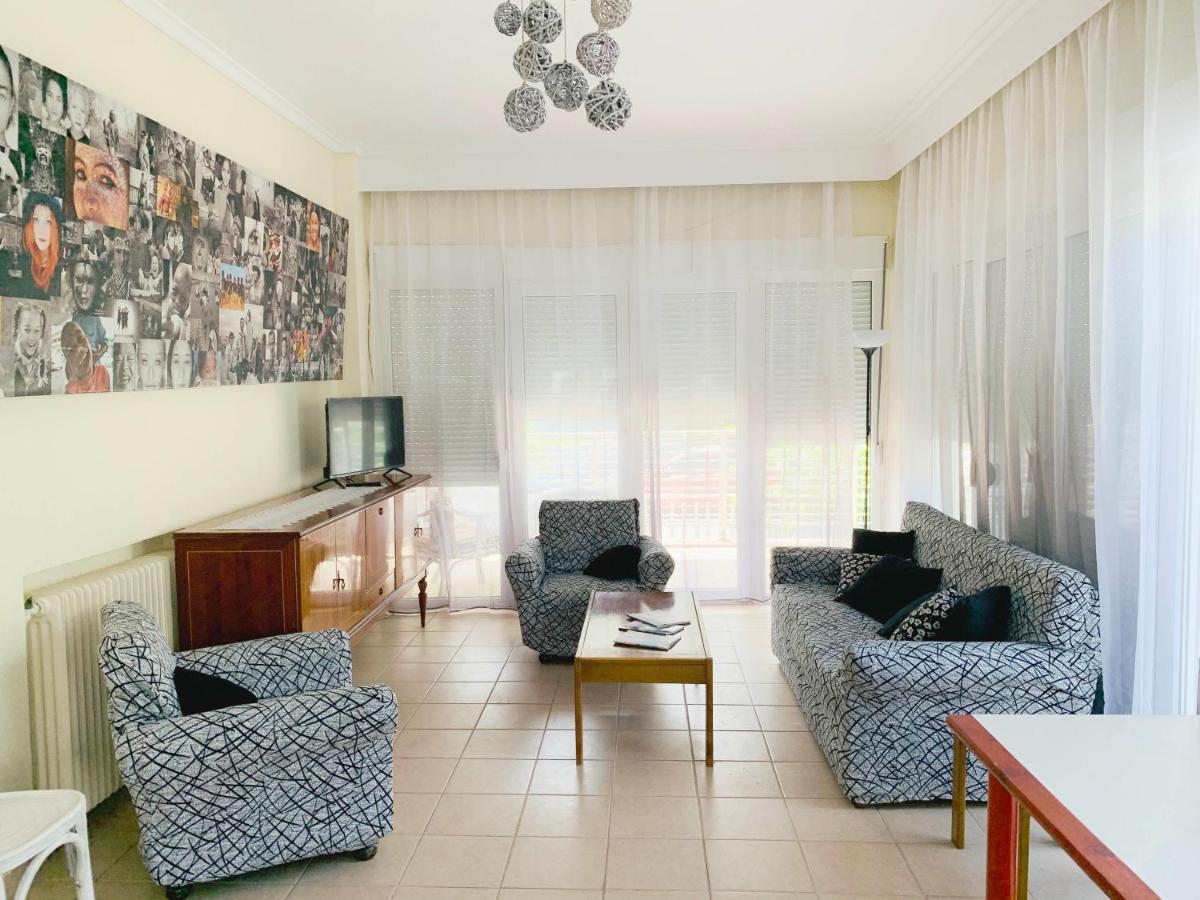 Anna'S 3 Rooms Apartment Nei Epivates Beach Skala Neon Epivaton Bagian luar foto