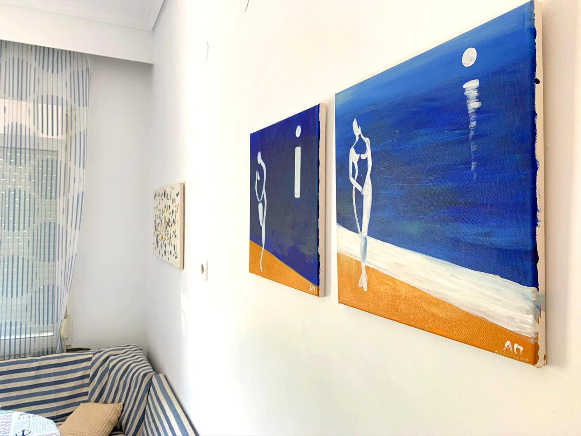 Anna'S 3 Rooms Apartment Nei Epivates Beach Skala Neon Epivaton Bagian luar foto