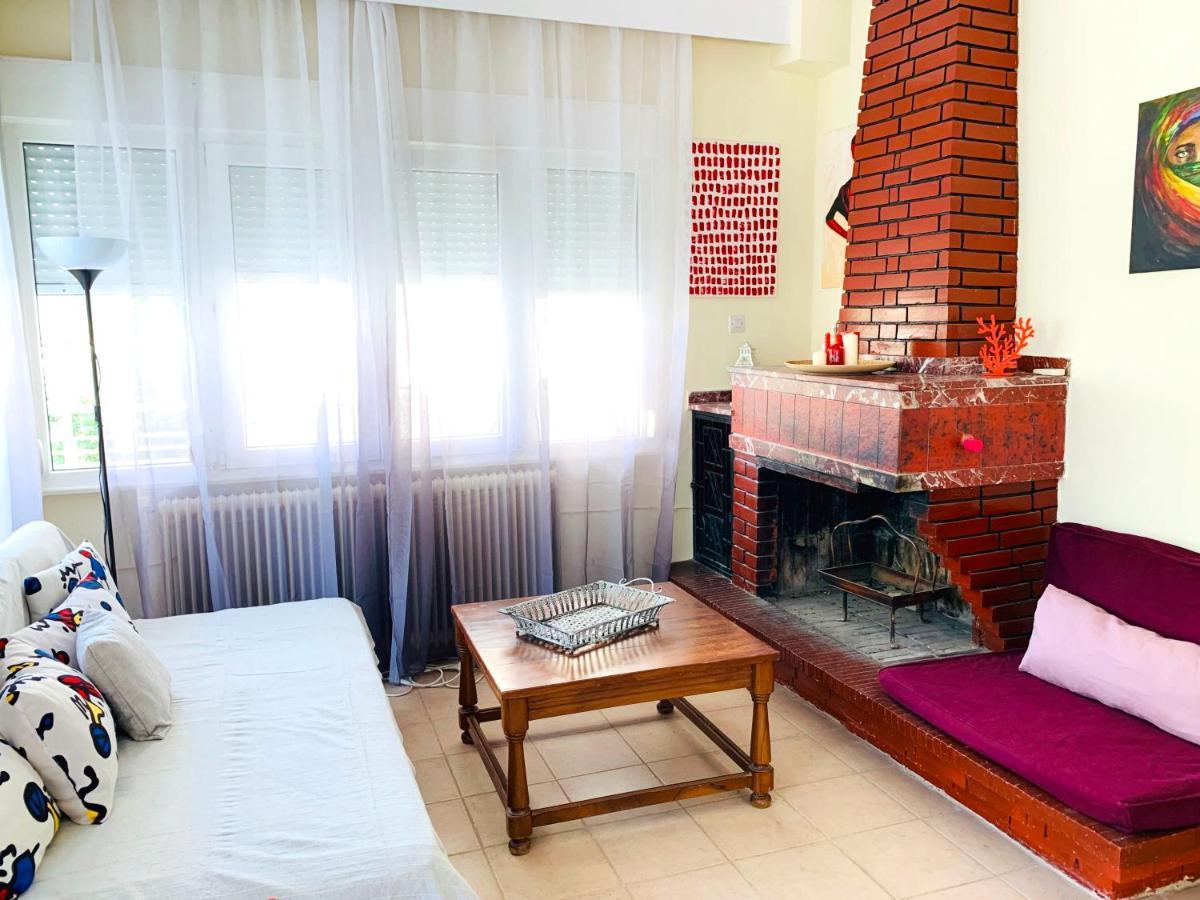 Anna'S 3 Rooms Apartment Nei Epivates Beach Skala Neon Epivaton Bagian luar foto