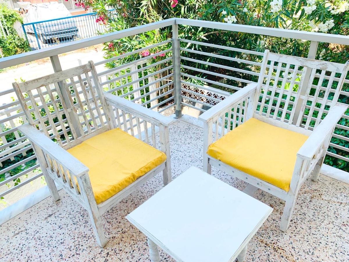 Anna'S 3 Rooms Apartment Nei Epivates Beach Skala Neon Epivaton Bagian luar foto