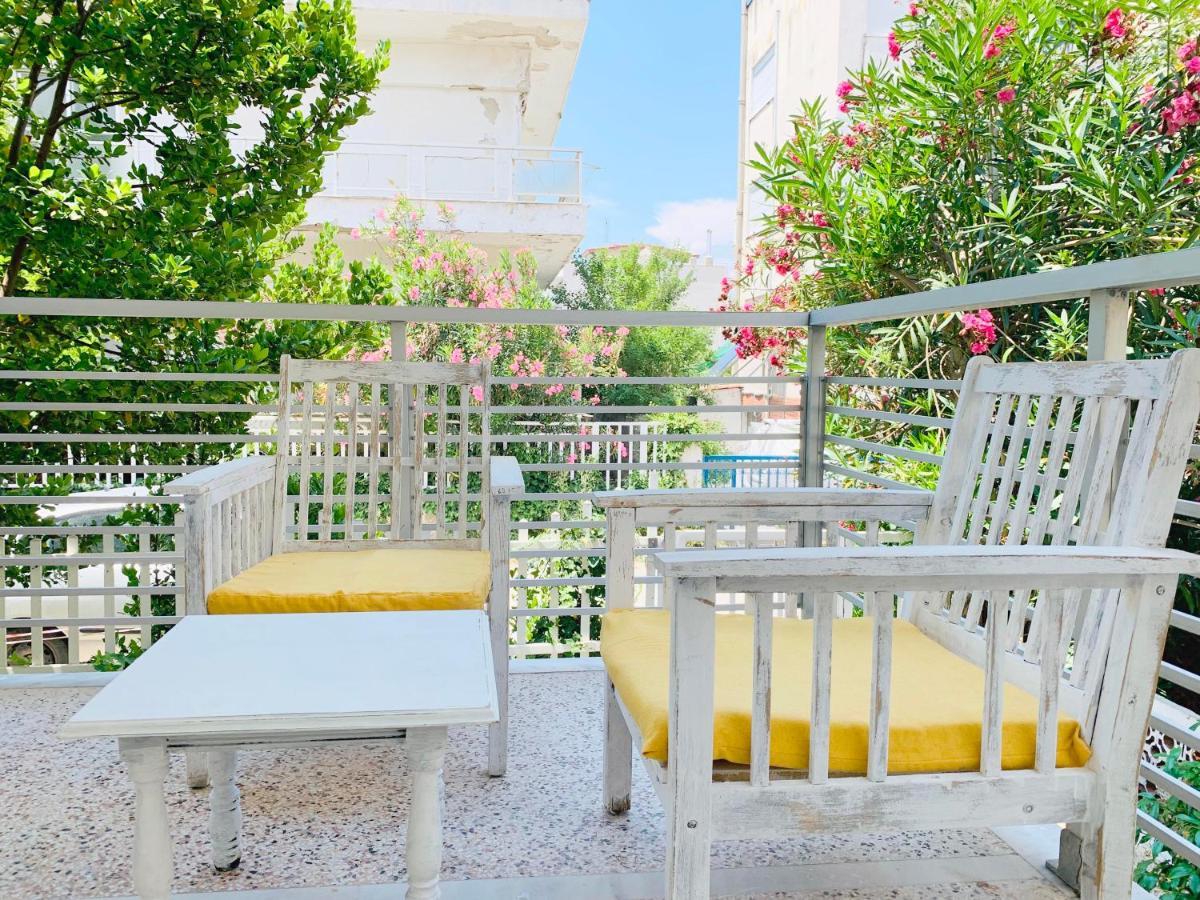 Anna'S 3 Rooms Apartment Nei Epivates Beach Skala Neon Epivaton Bagian luar foto