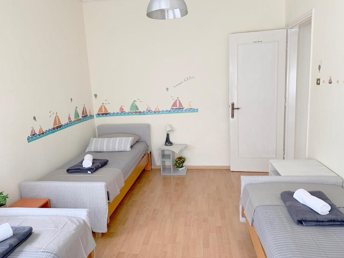 Anna'S 3 Rooms Apartment Nei Epivates Beach Skala Neon Epivaton Bagian luar foto