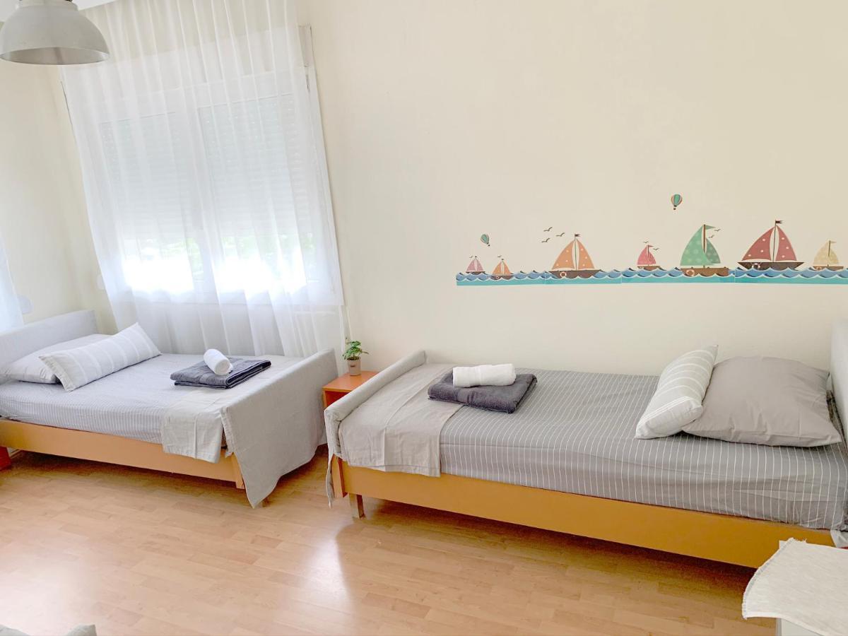 Anna'S 3 Rooms Apartment Nei Epivates Beach Skala Neon Epivaton Bagian luar foto
